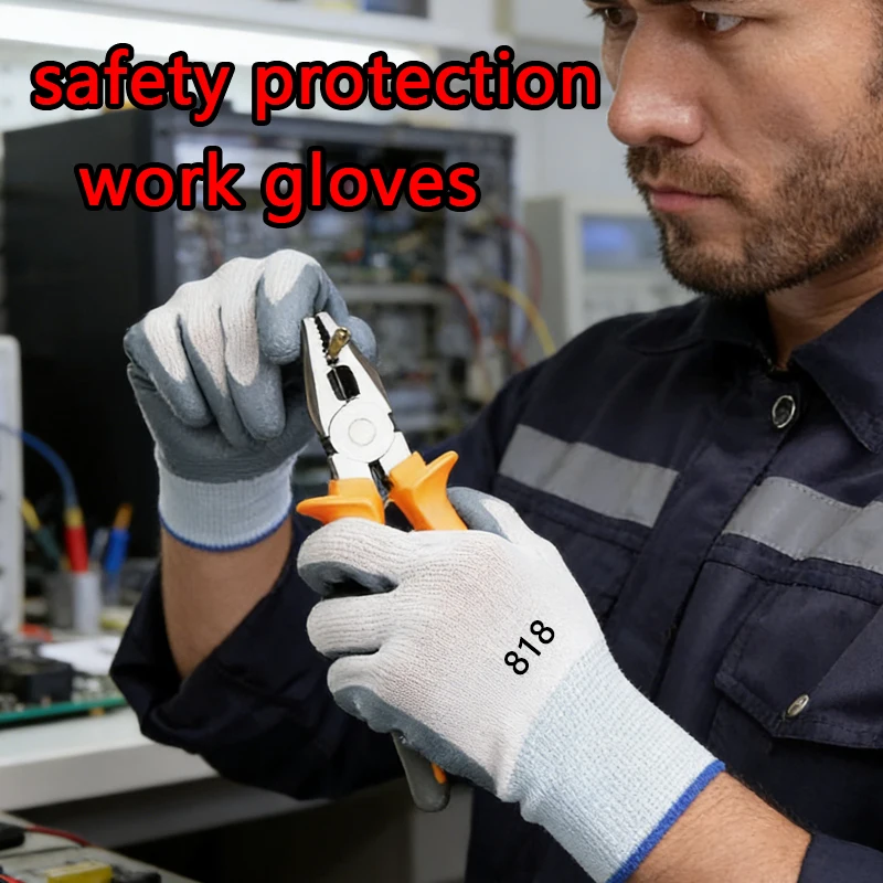 12pcs Good Safety and Breathability Slip-resistant and Wear-resistant Works Gloves Thickened Labors Protection Nitrile Gloves
12pcs Good Safety and Breathability Slip-resistant and Wear-resistant Works Gloves Thickened Labors Protection Nitrile Gloves