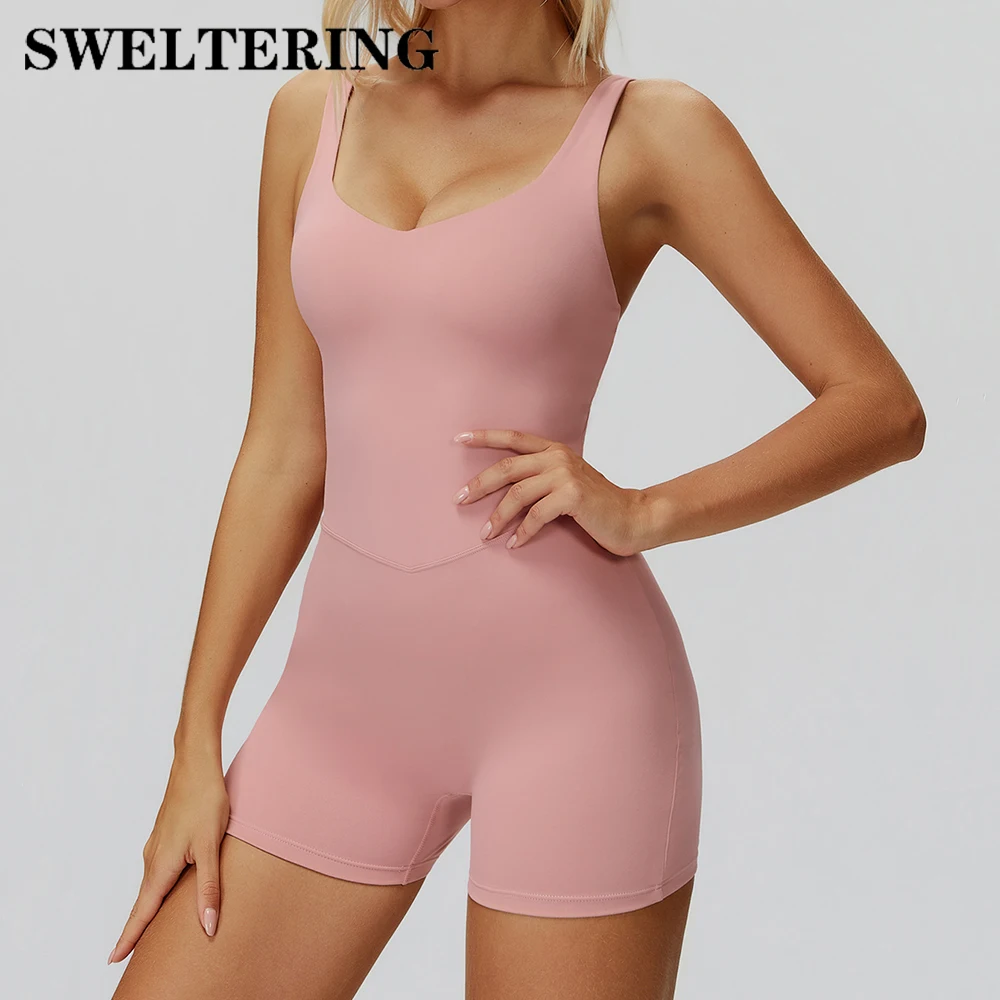 Women Backless Yoga One Piece Fitness Jumpsuit Gym Workout Bodysuits Sportwear Active Wear Female Sports Bodysuits Sportswear
Women Backless Yoga One Piece Fitness Jumpsuit Gym Workout Bodysuits Sportwear Active Wear Female Sports Bodysuits Sportswear