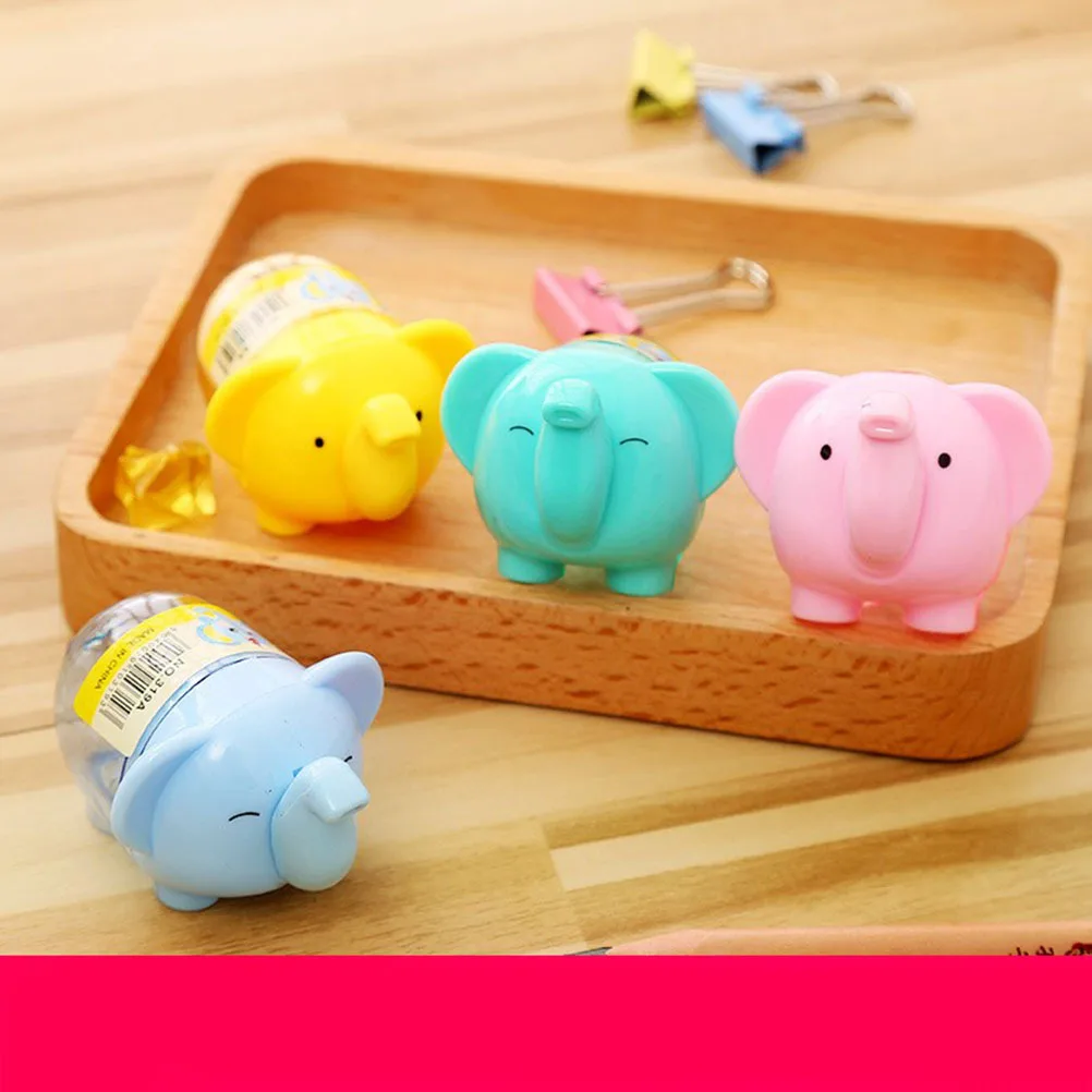 10pcs Cartoon Elephant Pencil Sharpener For Students Stationery Lightweight Office School Supplies Mixed Color 
10pcs Cartoon Elephant Pencil Sharpener For Students Stationery Lightweight Office School Supplies Mixed Color