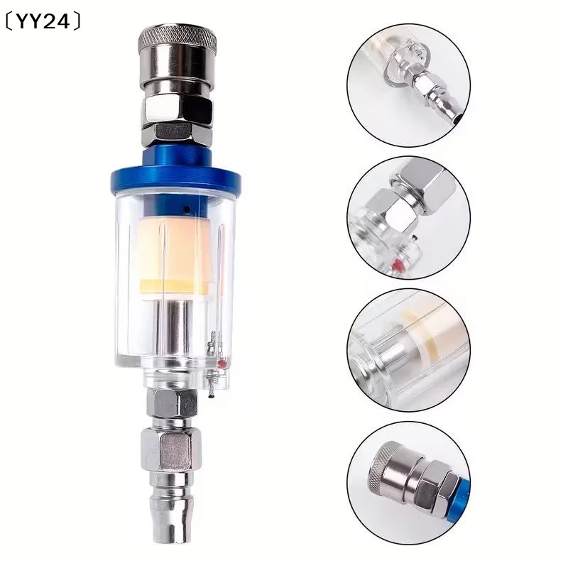 Air Oil Water Separator Filter Kit 1/4'' Thread With Moisture Trap Spray Pressure Parts Air Compressor Tool 〔YY24〕
Air Oil Water Separator Filter Kit 1/4'' Thread With Moisture Trap Spray Pressure Parts Air Compressor Tool 〔YY24〕