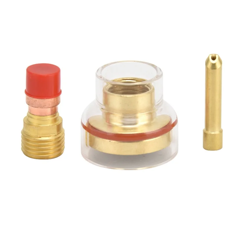 1.6mm TIG Welding Kit Welding Torch Glass Cup Collet Glass Nozzle Of Argon Welding Torch For WP 17/18/26
1.6mm TIG Welding Kit Welding Torch Glass Cup Collet Glass Nozzle Of Argon Welding Torch For WP 17/18/26