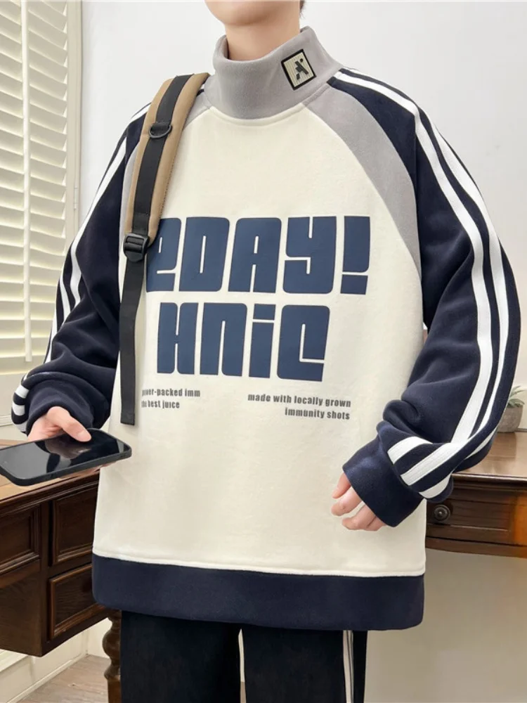 Мужская толстовка с капюшоном и высоким воротником, на флисовой подкладке, утепленная, зимняя, двусторонняя, с искусственным мехом, верхняя одежда
Мужская толстовка с капюшоном и высоким воротником, на флисовой подкладке, утепленная, зимняя, двусторонняя, с искусственным мехом, верхняя одежда