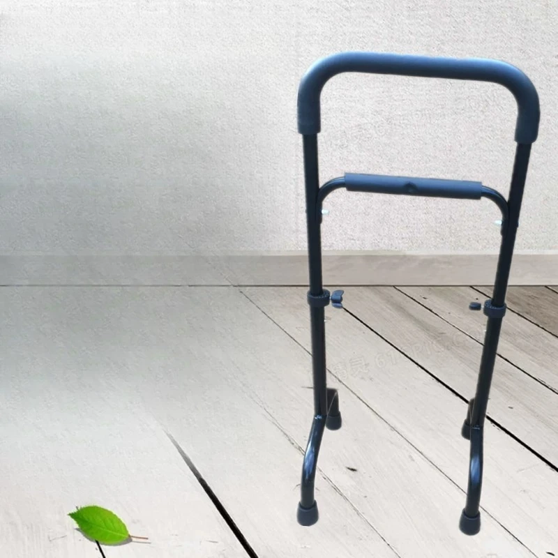 The elderly walker walking cane armrest adjustable auxiliary stand up four feet non-slip iron crutches
The elderly walker walking cane armrest adjustable auxiliary stand up four feet non-slip iron crutches