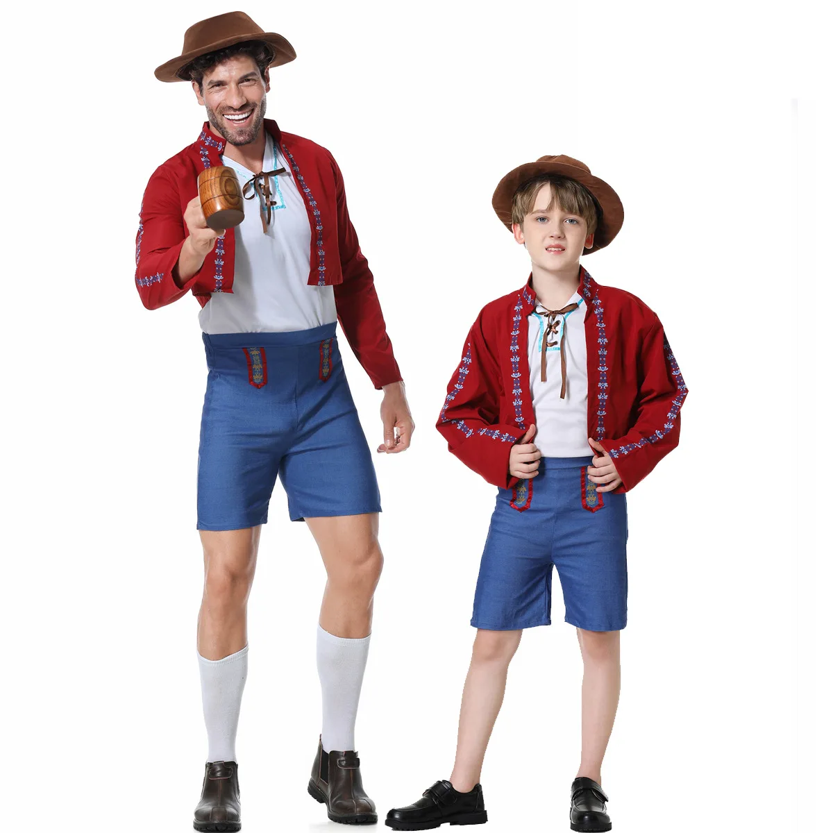 German Bavarian Oktoberfest Carnival Costume Traditional National Style Suit
German Bavarian Oktoberfest Carnival Costume Traditional National Style Suit