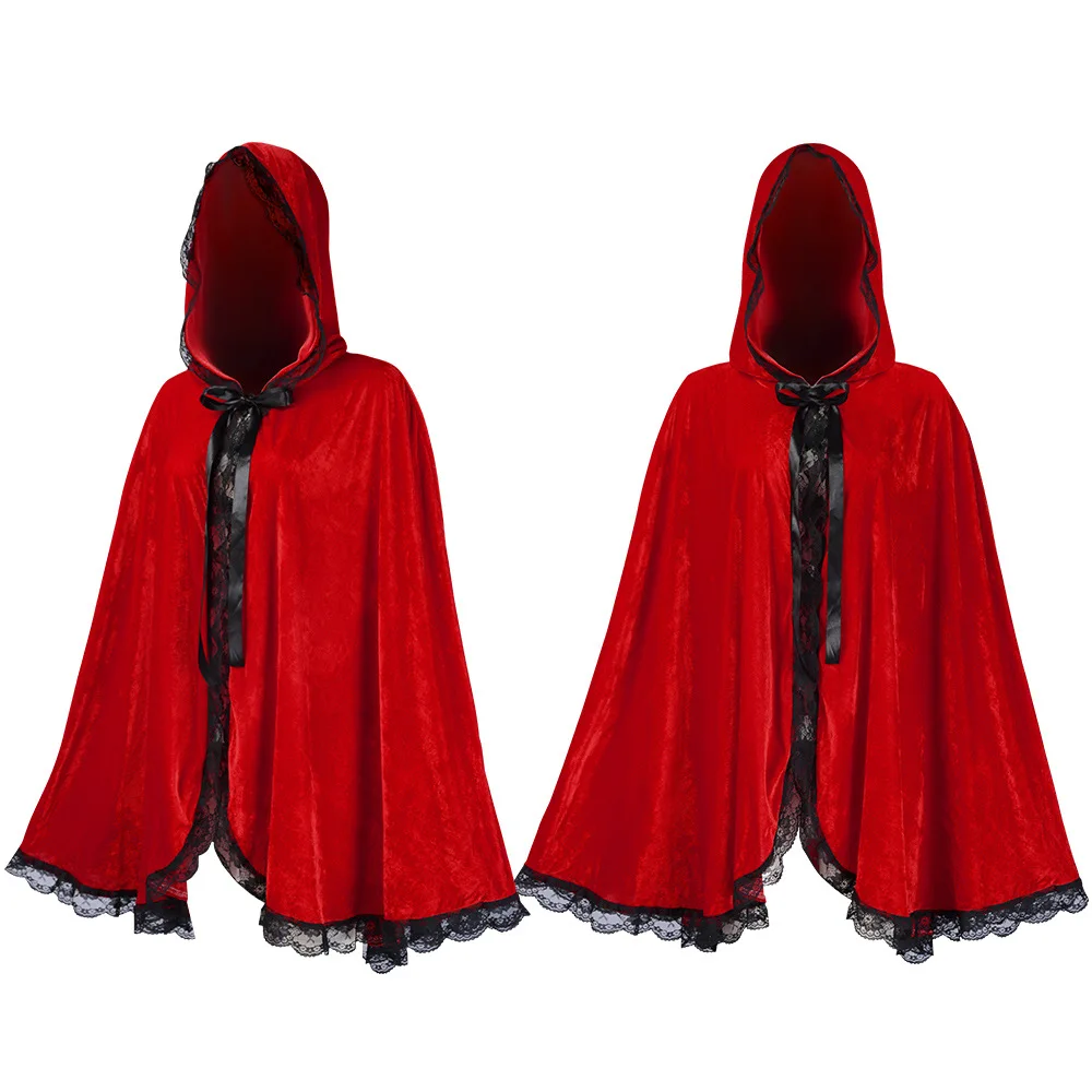 D Halloween Costume Little Red Riding Hood Cape Red Wine Red Shawl Role Play Cosplay
D Halloween Costume Little Red Riding Hood Cape Red Wine Red Shawl Role Play Cosplay