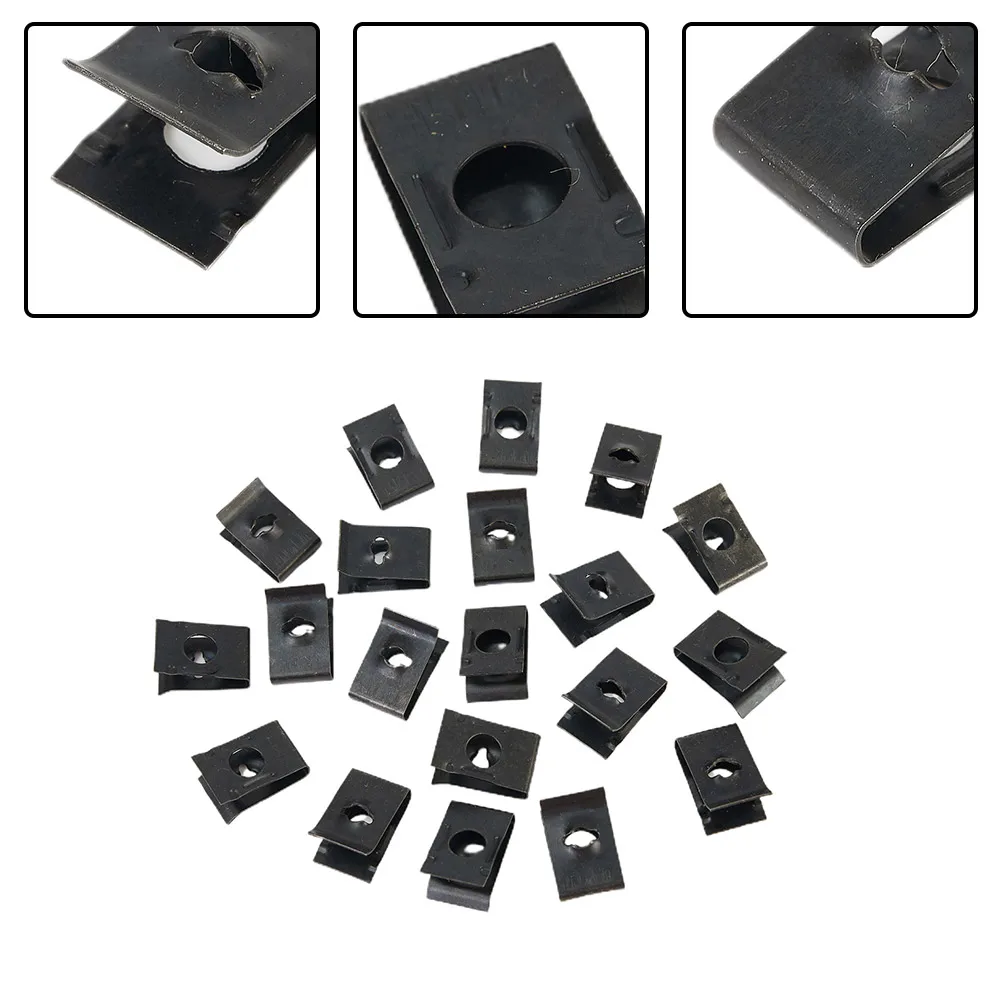 20x Metal U-Type Clips For Car Bumper Mudguard Trim Panel Fastener Interior Accessories For Fitting Side Skirts Fastener Clip
20x Metal U-Type Clips For Car Bumper Mudguard Trim Panel Fastener Interior Accessories For Fitting Side Skirts Fastener Clip