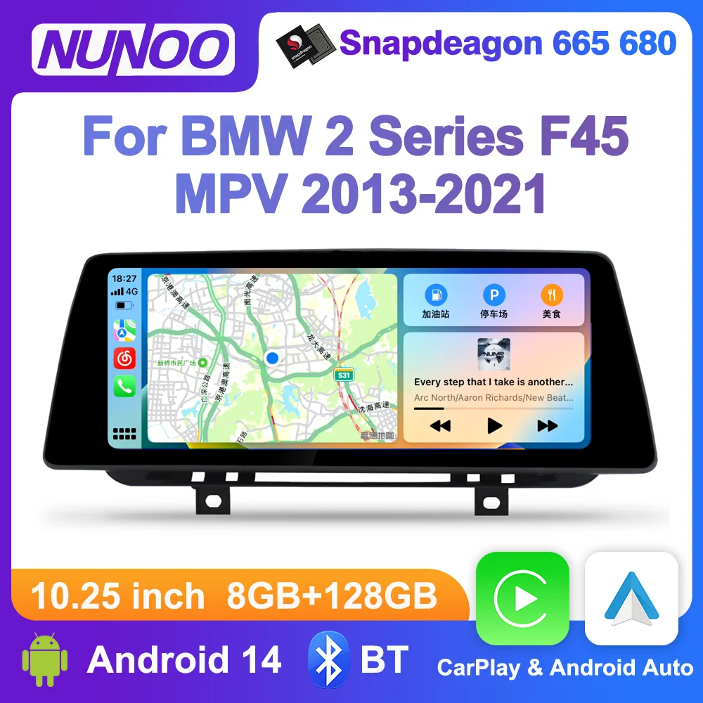 Qualcomm Android 14 CarPlay Screen For BMW 2 Series F22 F23 F45 MPV 2013-2021 Car Multimedia Video Player GPS Stereo WIFI
Qualcomm Android 14 CarPlay Screen For BMW 2 Series F22 F23 F45 MPV 2013-2021 Car Multimedia Video Player GPS Stereo WIFI