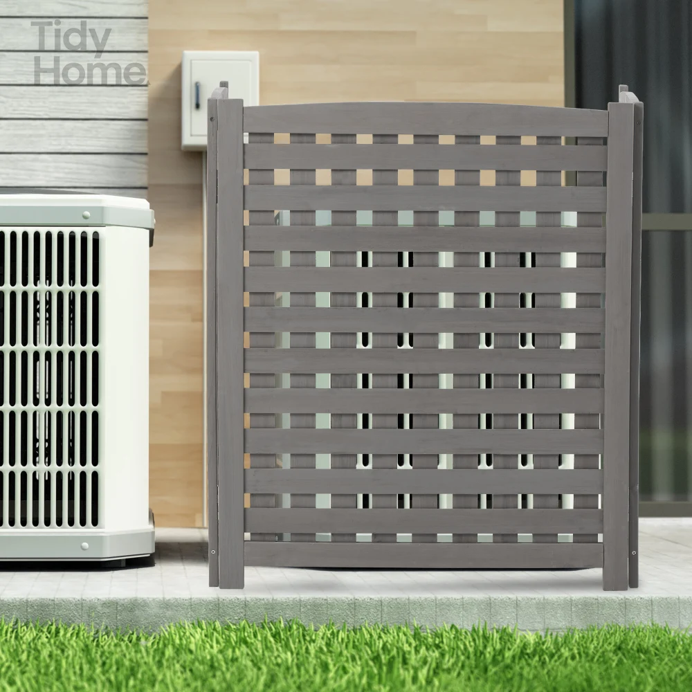 Air Conditioner Fence Screen Outside,Cedar Privacy Fence 3Panels to Hide AC/Trash Enclosure,U-shaped regulator,breathable design
Air Conditioner Fence Screen Outside,Cedar Privacy Fence 3Panels to Hide AC/Trash Enclosure,U-shaped regulator,breathable design
