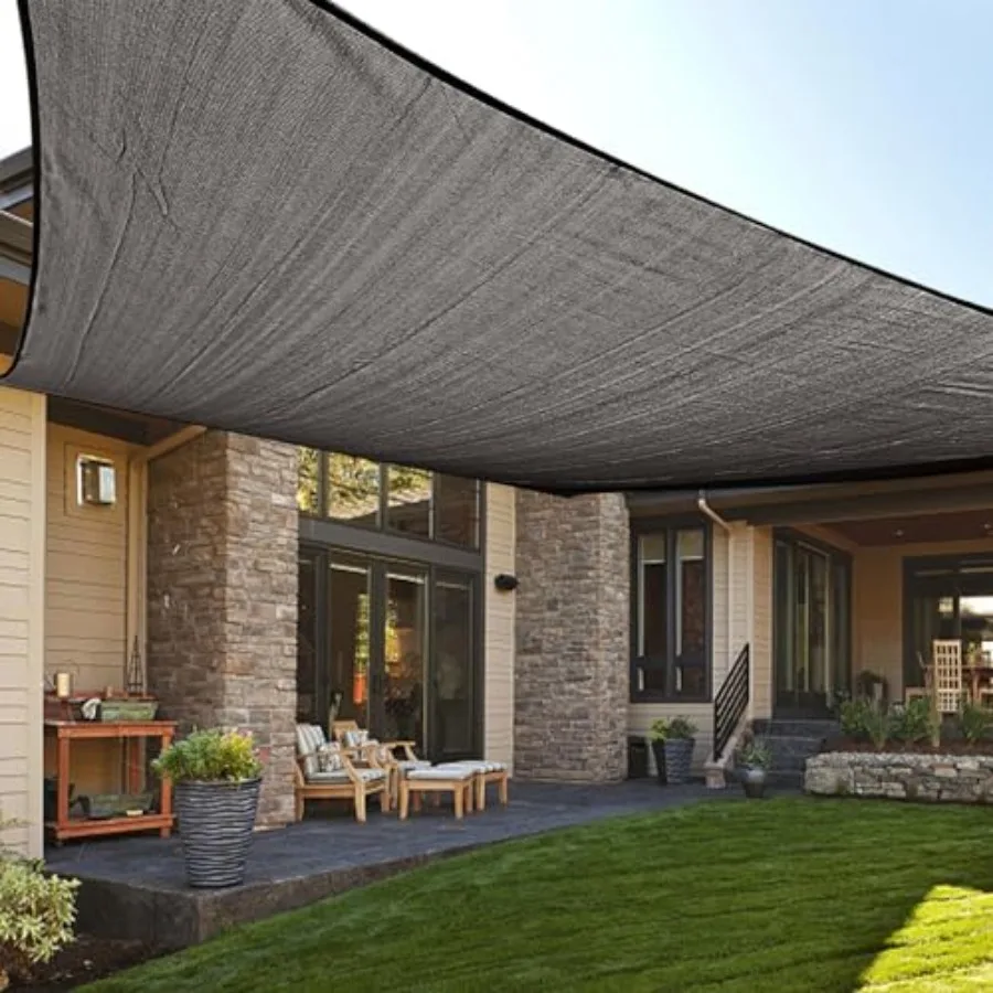 12' x 16' Sun Shade Sail Huge Rectangle UV Block Breathable Canopy for Outdoor Patio Garden Plant Cover
12' x 16' Sun Shade Sail Huge Rectangle UV Block Breathable Canopy for Outdoor Patio Garden Plant Cover