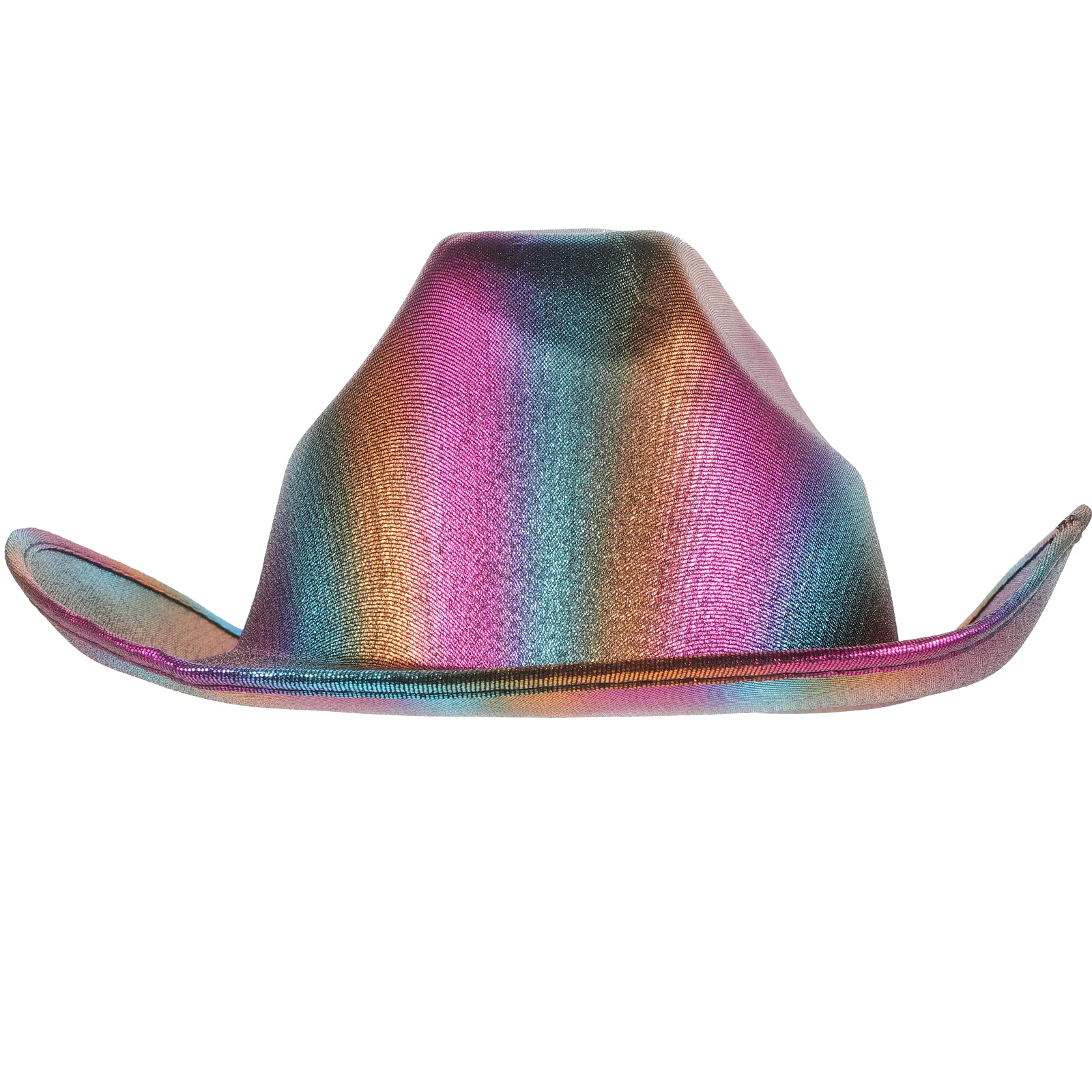 Rainbow Hat Adjustable Gold Foil Breathable Cloth Party Disco Halloween Performance Accessory for Adults
Rainbow Hat Adjustable Gold Foil Breathable Cloth Party Disco Halloween Performance Accessory for Adults