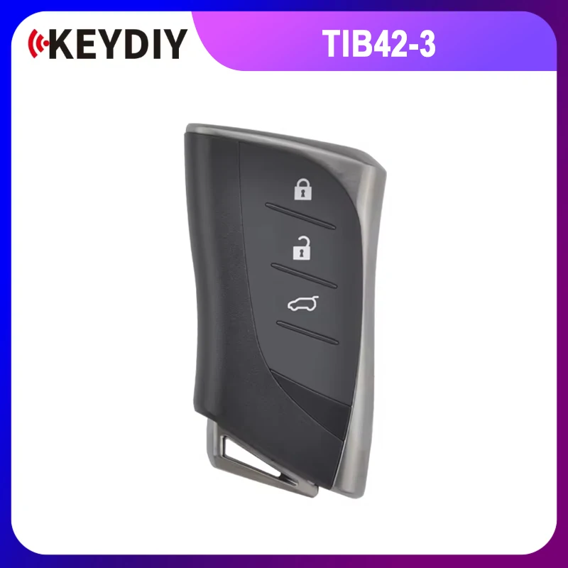 KEYDIY KD TIB42-3 Universal Smart Remote Key 3 Buttons for Lexus Type
KEYDIY KD TIB42-3 Universal Smart Remote Key 3 Buttons for Lexus Type