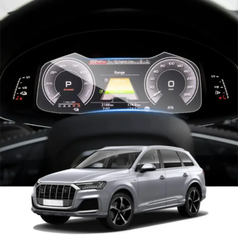 ЖК-экран для приборной панели Audi A6 A7 Q7 Q8 2020- 2023, аксессуары для интерьера автомобиля, пленка из закаленного стекла, защита экрана автомобиля
ЖК-экран для приборной панели Audi A6 A7 Q7 Q8 2020- 2023, аксессуары для интерьера автомобиля, пленка из закаленного стекла, защита экрана автомобиля