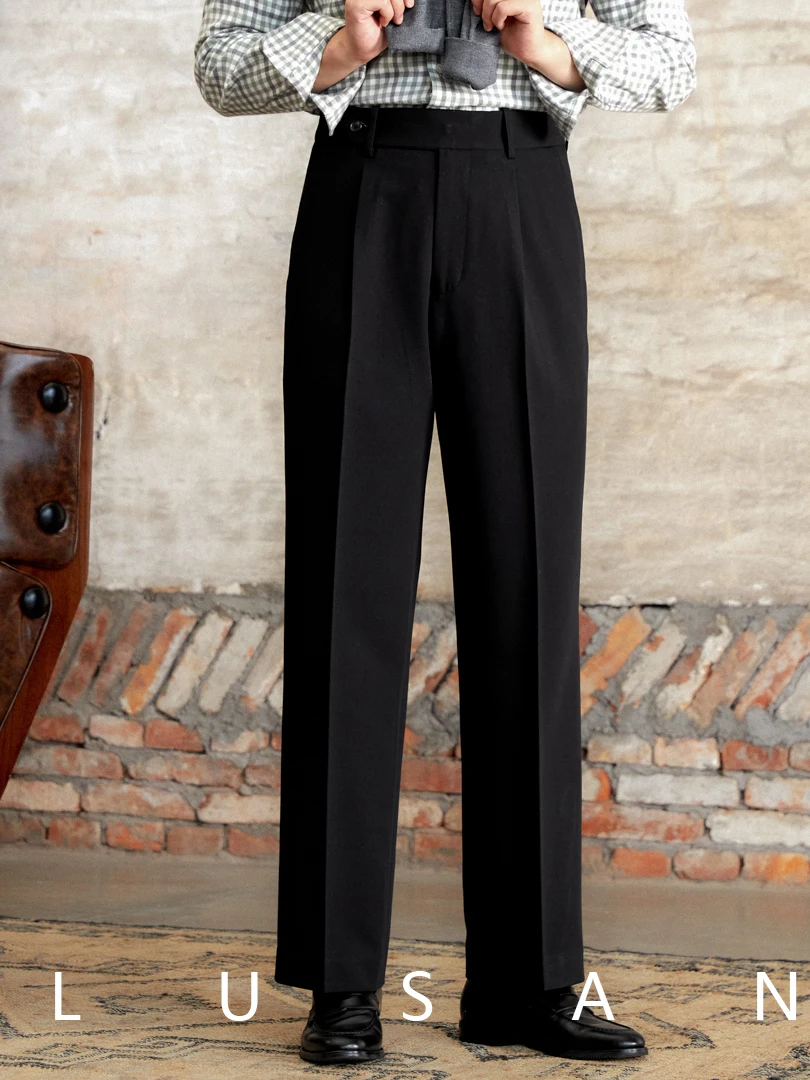 Мистер. Мужские брюки-трубы свободного кроя с высокой талией, не требующие глажки, в итальянском стиле, повседневные, широкие, прямые, без утяжки...
Мистер. Мужские брюки-трубы свободного кроя с высокой талией, не требующие глажки, в итальянском стиле, повседневные, широкие, прямые, без утяжки...