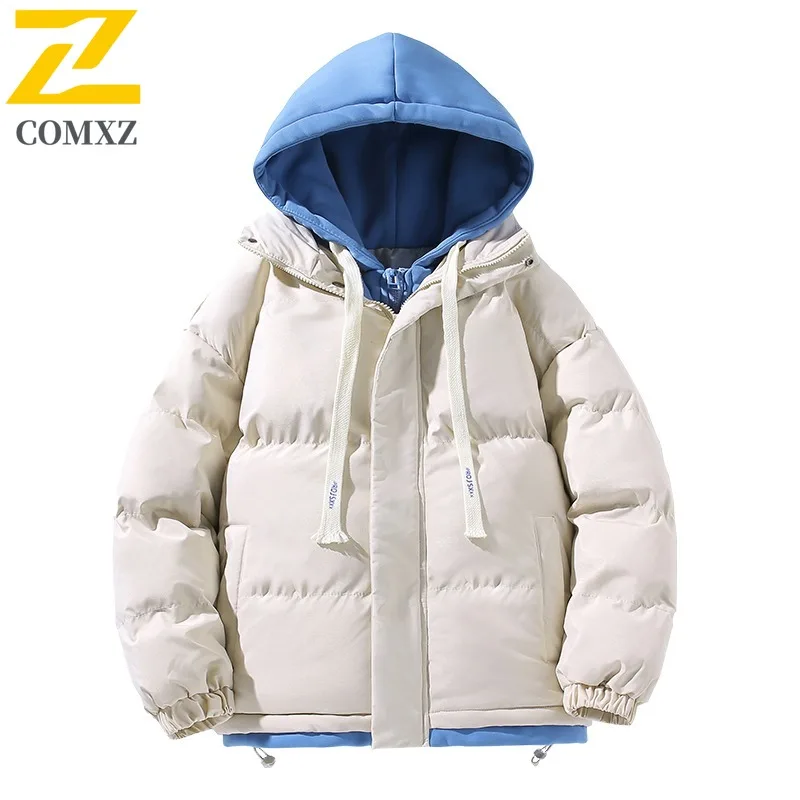 COMXZ Мужская хлопковая стеганая куртка с капюшоном, повседневная цветная куртка, уличная зимняя куртка для кемпинга и пешего туризма, 2025 повседневная уличная одежда, стеганое пальто
COMXZ Мужская хлопковая стеганая куртка с капюшоном, повседневная цветная куртка, уличная зимняя куртка для кемпинга и пешего туризма, 2025 повседневная уличная одежда, стеганое пальто