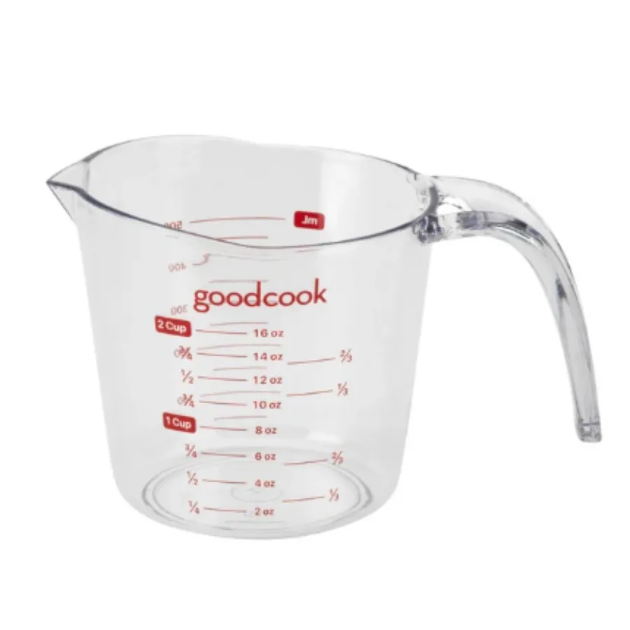 GoodCook Everyday 2-х чашка для измерения жидкости с унциями и маркировкой миллиilitра
GoodCook Everyday 2-х чашка для измерения жидкости с унциями и маркировкой миллиilitра