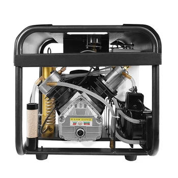 TUXING 4500Psi 300Bar PCP Air Compressor Diving High Pressure Air Compressor Built-in Filter Fan Cooling Auto Stop TXEDT032