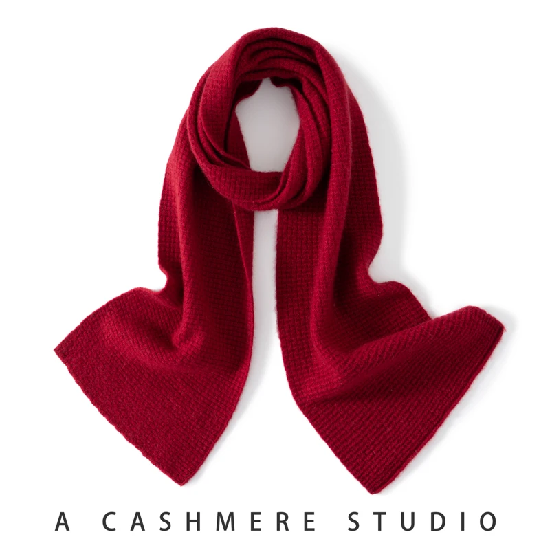 High Quality 100% Natural Cashmere Women's Scarf Winter Outdoor Warm Causal Solid Color Knitted Scarf Female Neckerchief
High Quality 100% Natural Cashmere Women's Scarf Winter Outdoor Warm Causal Solid Color Knitted Scarf Female Neckerchief