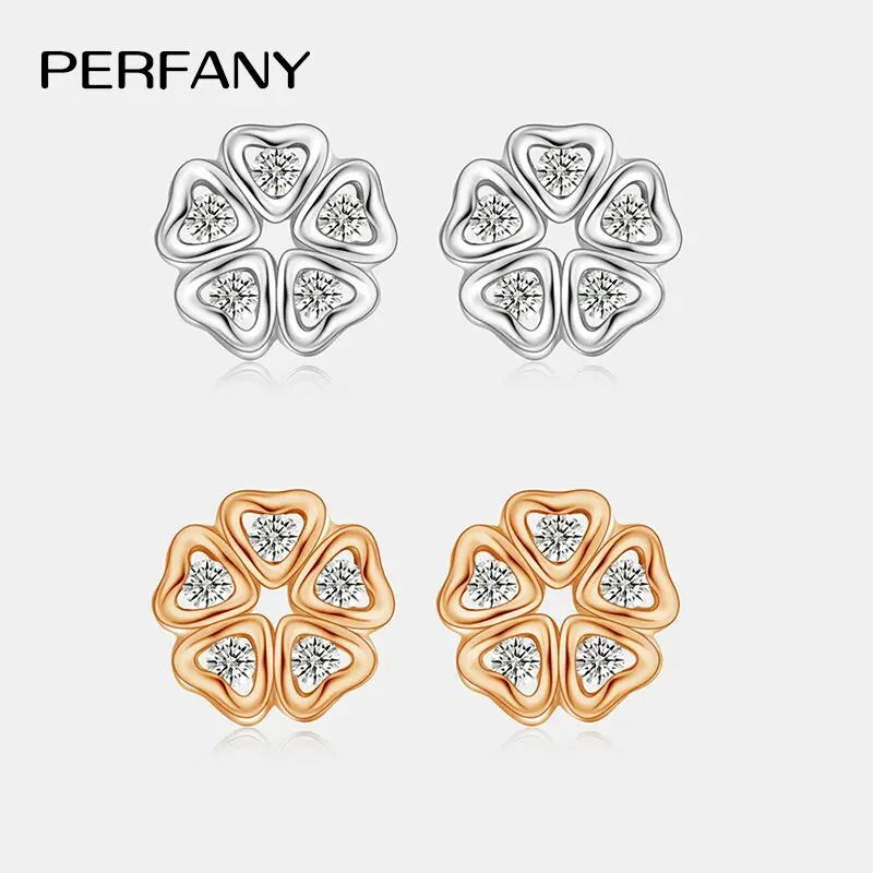 Женские серьги-гвоздики PERFANY 0,25 карата с муассанитом S925, чистое серебро, дизайн с лепестками в форме сердца, лабораторные бриллианты, модные вечерние украшения
Женские серьги-гвоздики PERFANY 0,25 карата с муассанитом S925, чистое серебро, дизайн с лепестками в форме сердца, лабораторные бриллианты, модные вечерние украшения