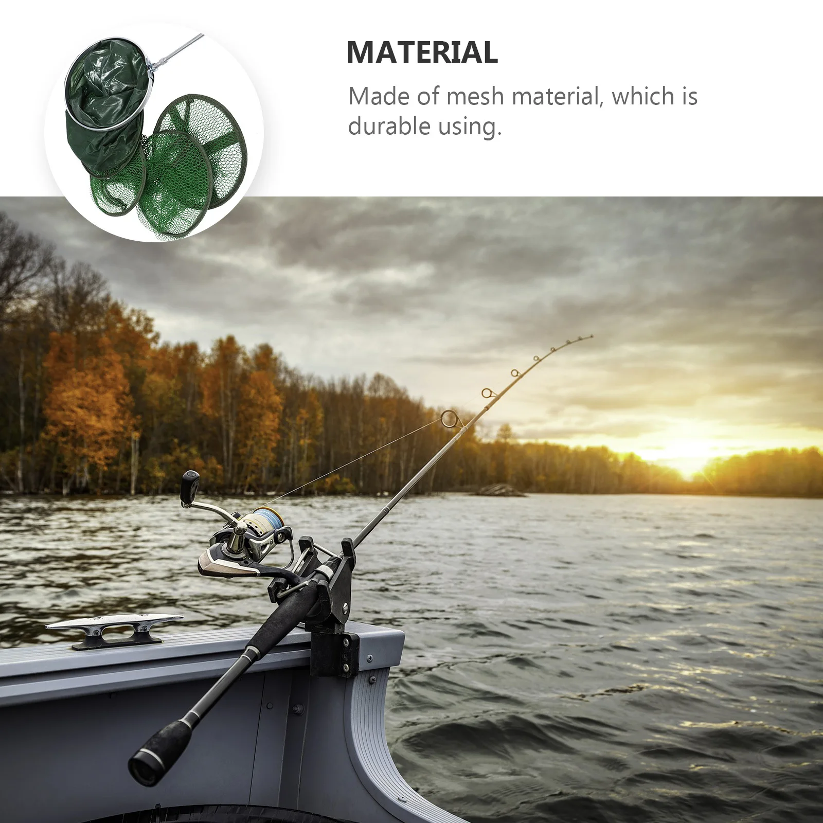 1Pcs Lightweight Folding Fishing Net Premium Material Fish Guard Outdoor Fishing Landing Mesh Basket Strong Bearing
1Pcs Lightweight Folding Fishing Net Premium Material Fish Guard Outdoor Fishing Landing Mesh Basket Strong Bearing