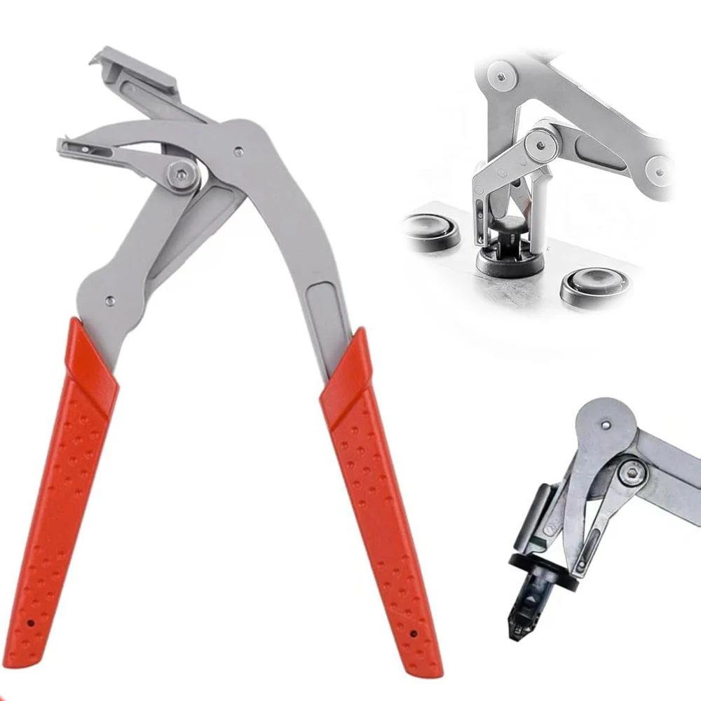 Auto Fastener Clip Removal Pliers Car Clip Pliers Trim & Door Panel Removal Tool Damage-Free Automotive plastic Clip Remover
Auto Fastener Clip Removal Pliers Car Clip Pliers Trim & Door Panel Removal Tool Damage-Free Automotive plastic Clip Remover