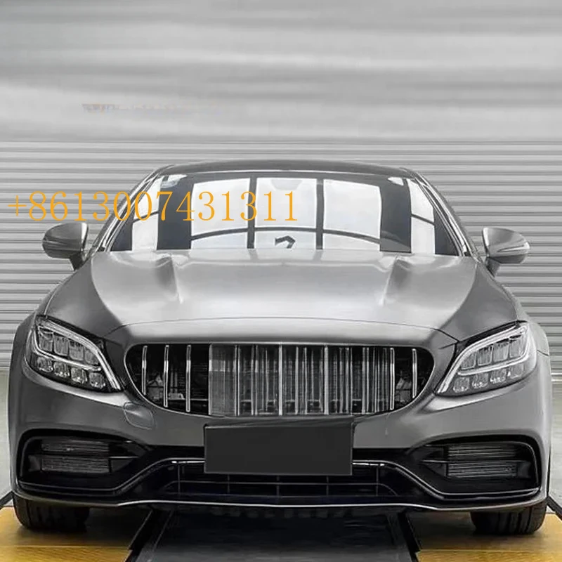 FactoryC63 Style Car bumper Front Rear Car fende Hood C Class W205 2015-2021
FactoryC63 Style Car bumper Front Rear Car fende Hood C Class W205 2015-2021