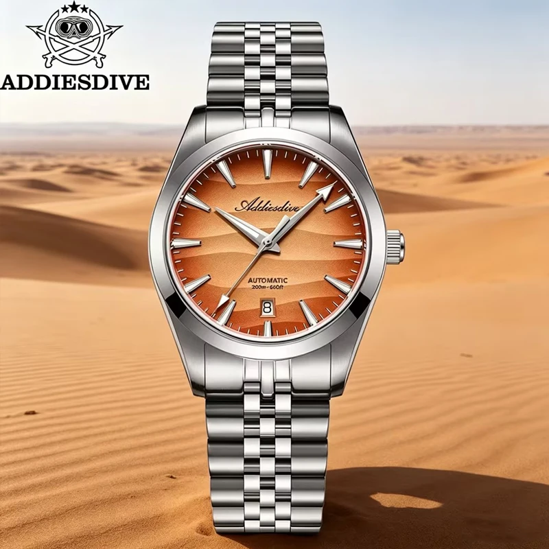 ADDIESDIVE Watch 2026 New Luxury Sapphire 39mm Men Automatic Watch Mechanical 8215 BGW9 Super Luminous Waterproof 200m Diving
ADDIESDIVE Watch 2026 New Luxury Sapphire 39mm Men Automatic Watch Mechanical 8215 BGW9 Super Luminous Waterproof 200m Diving