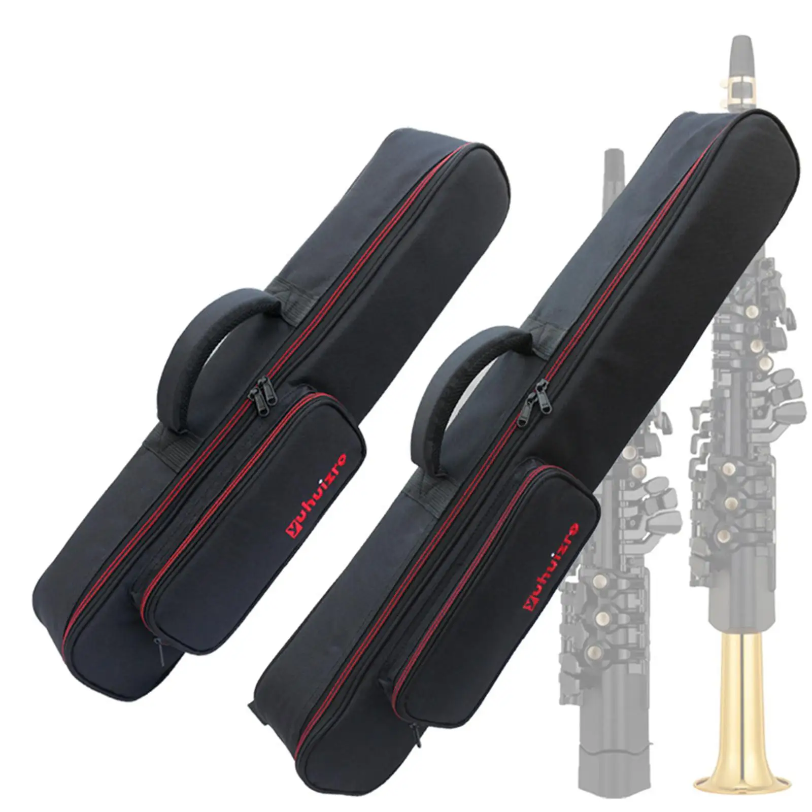 Soprano Saxophone Case Wind Instrument Waterproof Saxophone Carrying Case Oxford Cloth for Outdoor Practice Travel Performance
Soprano Saxophone Case Wind Instrument Waterproof Saxophone Carrying Case Oxford Cloth for Outdoor Practice Travel Performance