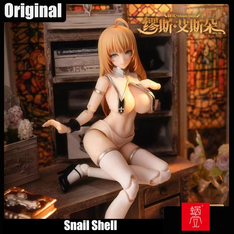 Original Snail Shell Figure Rpg-02 Action Figure Muse Asdo Nun Joint Movable Mobile Suit Model Doll Collection Toy Birthday Gift
Original Snail Shell Figure Rpg-02 Action Figure Muse Asdo Nun Joint Movable Mobile Suit Model Doll Collection Toy Birthday Gift