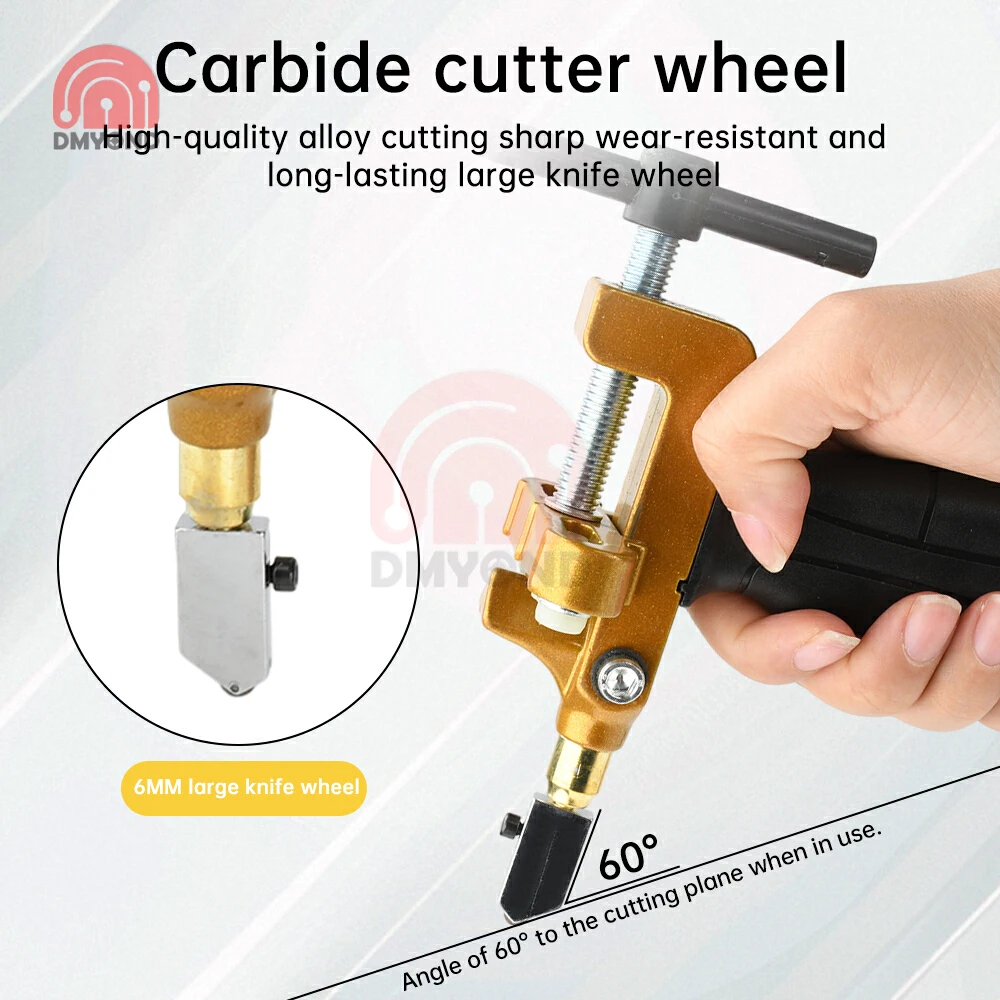 2 in 1 Glass Ceramic Tile Cutter Handheld Glass Cutting Tool Boundary Opener for Glass Cutting/Tile/Mirror/Vitrified Tile/Window
2 in 1 Glass Ceramic Tile Cutter Handheld Glass Cutting Tool Boundary Opener for Glass Cutting/Tile/Mirror/Vitrified Tile/Window