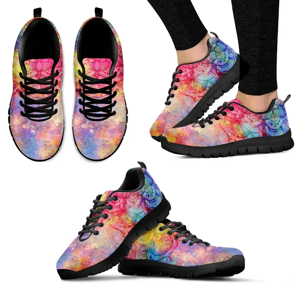 Luxury Brand Bohemian Mandala Floral Print Casual Sneakers Psychedelic Starry Sky Design Lace-up Shoes Zapatos
Luxury Brand Bohemian Mandala Floral Print Casual Sneakers Psychedelic Starry Sky Design Lace-up Shoes Zapatos