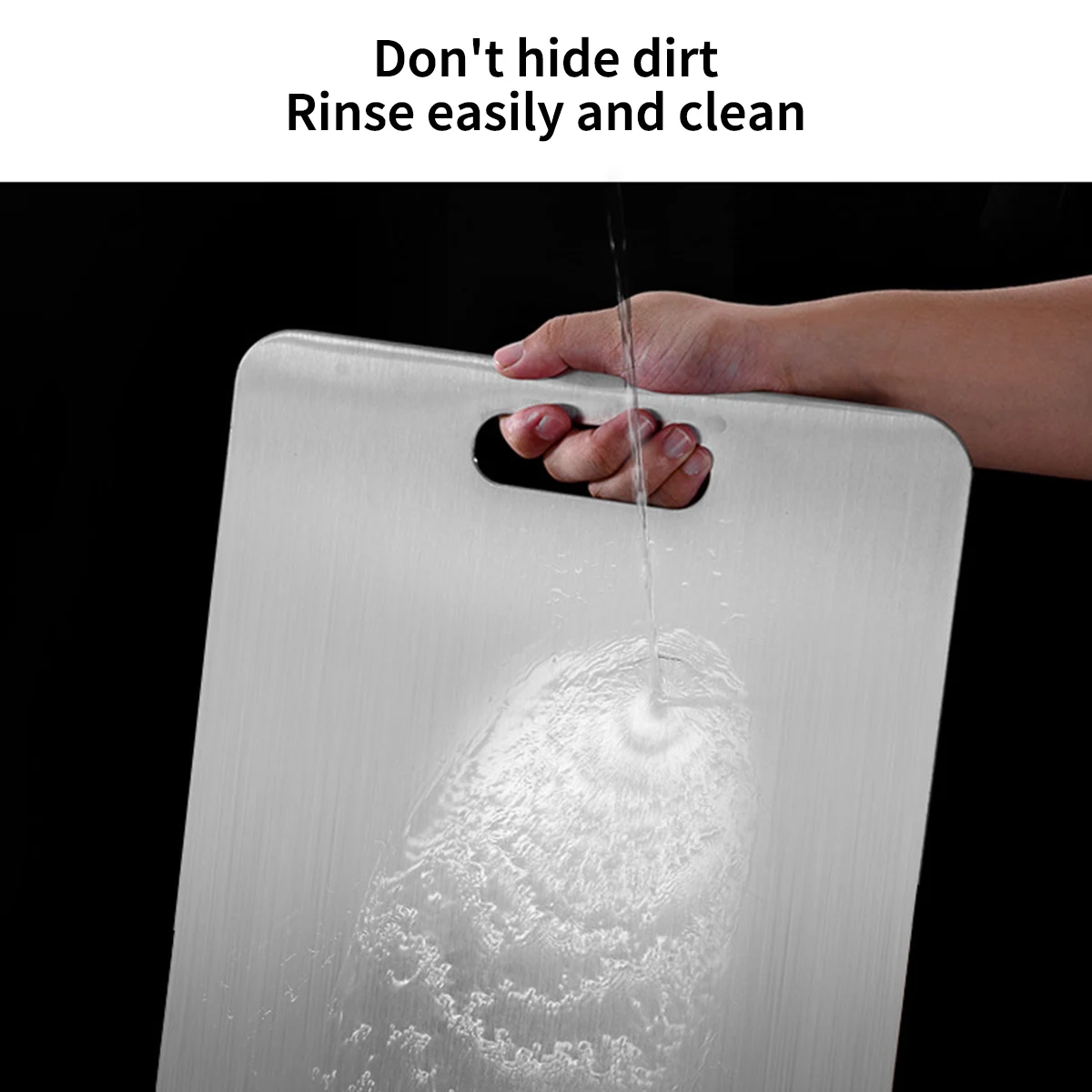 Double Sided Food Grade Kitchen Stainless Steel Cutting Board Thickened And Mold Resistant Easy To Clean Cutting Board
Double Sided Food Grade Kitchen Stainless Steel Cutting Board Thickened And Mold Resistant Easy To Clean Cutting Board