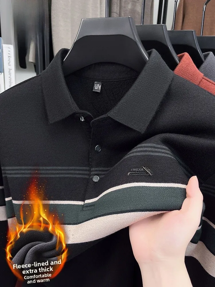 Rn Men's Fce Lined Thiened Knitted irt Pure Color Simple Warm Dad Sle Winter Casual Wear Polyester Blend
Rn Men's Fce Lined Thiened Knitted irt Pure Color Simple Warm Dad Sle Winter Casual Wear Polyester Blend