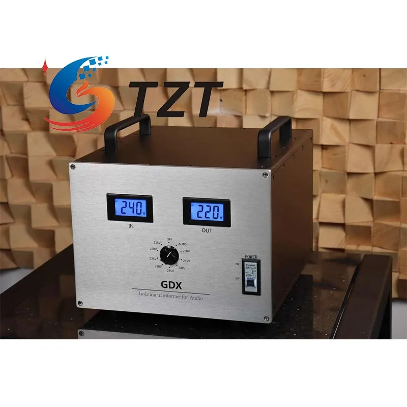 TZT GDX 3-в-1 3000 Вт HiFi регулируемый источник питания Модернизированный изолирующий трансформатор для аудиоустройств
TZT GDX 3-в-1 3000 Вт HiFi регулируемый источник питания Модернизированный изолирующий трансформатор для аудиоустройств