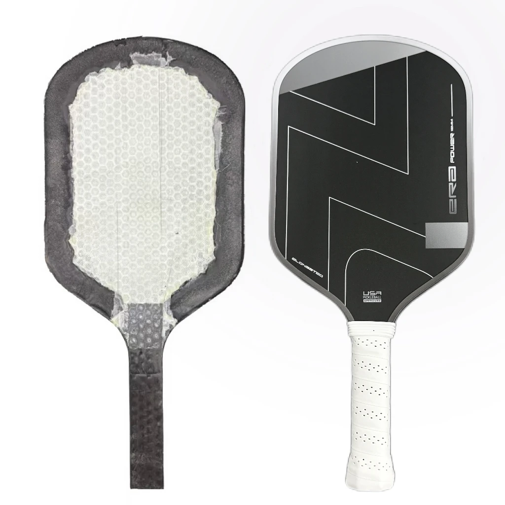 Hot Pressed-Pickleball Paddle, Multi-layer T700SC textured carbon fiber pickleball paddle, EPP filling inner core thickness 16mm
Hot Pressed-Pickleball Paddle, Multi-layer T700SC textured carbon fiber pickleball paddle, EPP filling inner core thickness 16mm