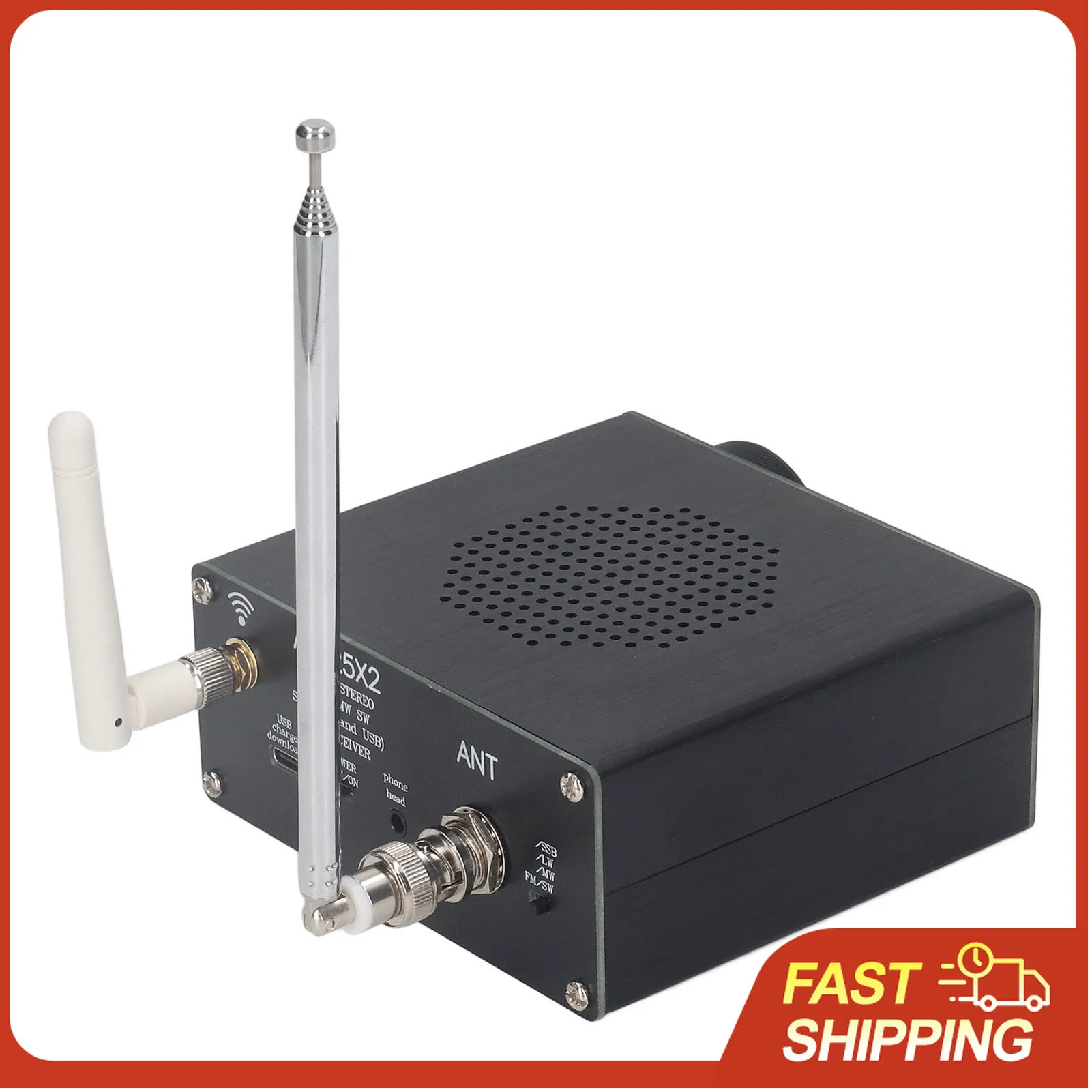 Full Band Radio Receiver Shortwave Multi Modes with Spectrum Scanning ATS25X2 Shortwave Radio Receiver
Full Band Radio Receiver Shortwave Multi Modes with Spectrum Scanning ATS25X2 Shortwave Radio Receiver