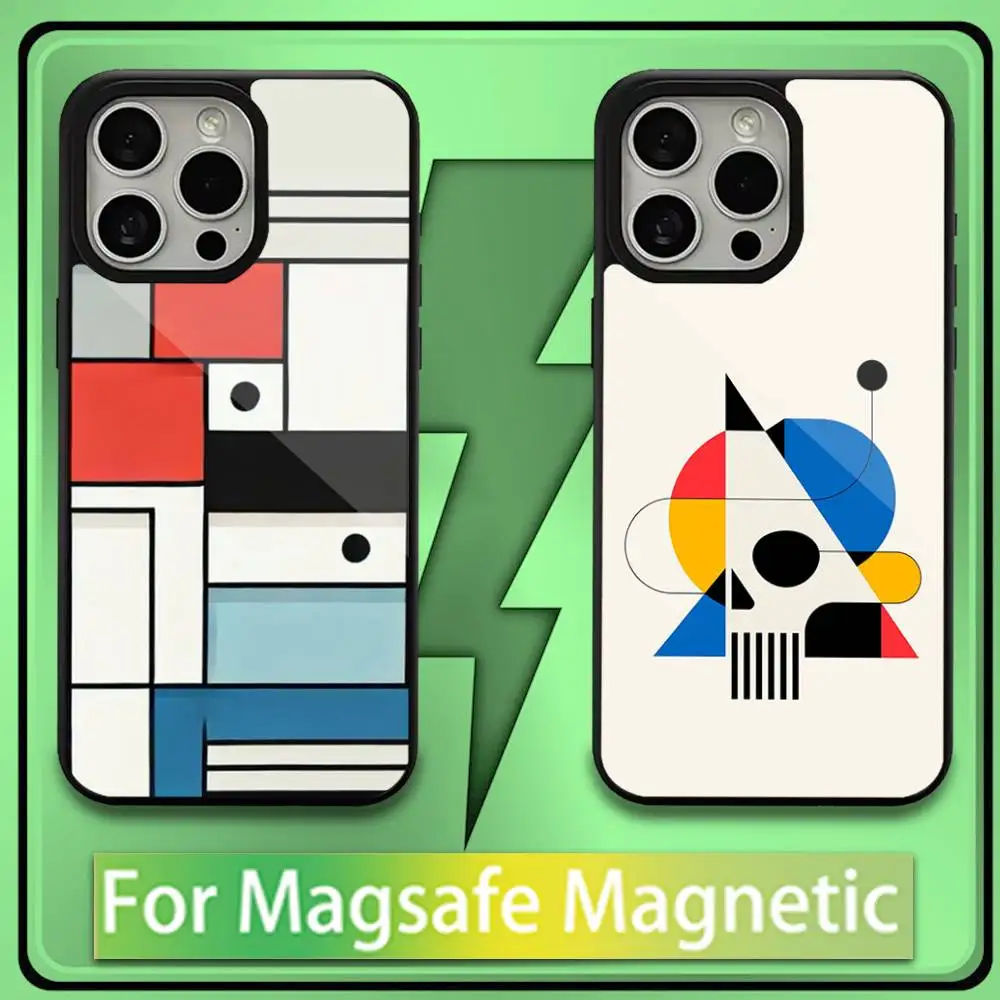 TOPLBPCS Mondrian Grid Phone Case For iPhone 16,15,14,13,12,11,Plus,Pro,Max,Mini Soft Magesafe Magnetic Wireless Charge
TOPLBPCS Mondrian Grid Phone Case For iPhone 16,15,14,13,12,11,Plus,Pro,Max,Mini Soft Magesafe Magnetic Wireless Charge