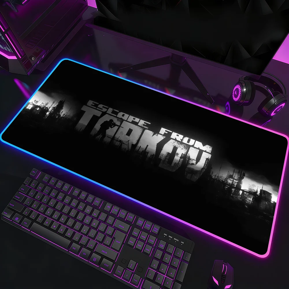 Game Escape from Tarkov Mouse Pad Waterproof RGB LED Light Colorful Game Keyboard Non-slip Cover Desk-mat Surface
Game Escape from Tarkov Mouse Pad Waterproof RGB LED Light Colorful Game Keyboard Non-slip Cover Desk-mat Surface