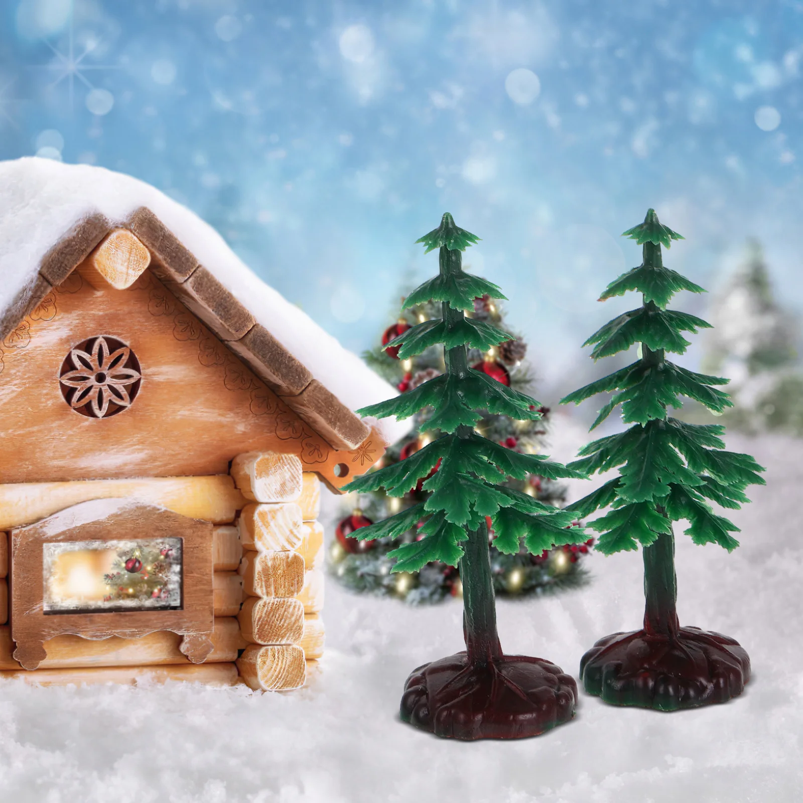 20pcs Miniature Christmas Trees Realistic Design for Indoor Display Model Scenery Enhancement DIY Crafting Portable Tabletop
20pcs Miniature Christmas Trees Realistic Design for Indoor Display Model Scenery Enhancement DIY Crafting Portable Tabletop