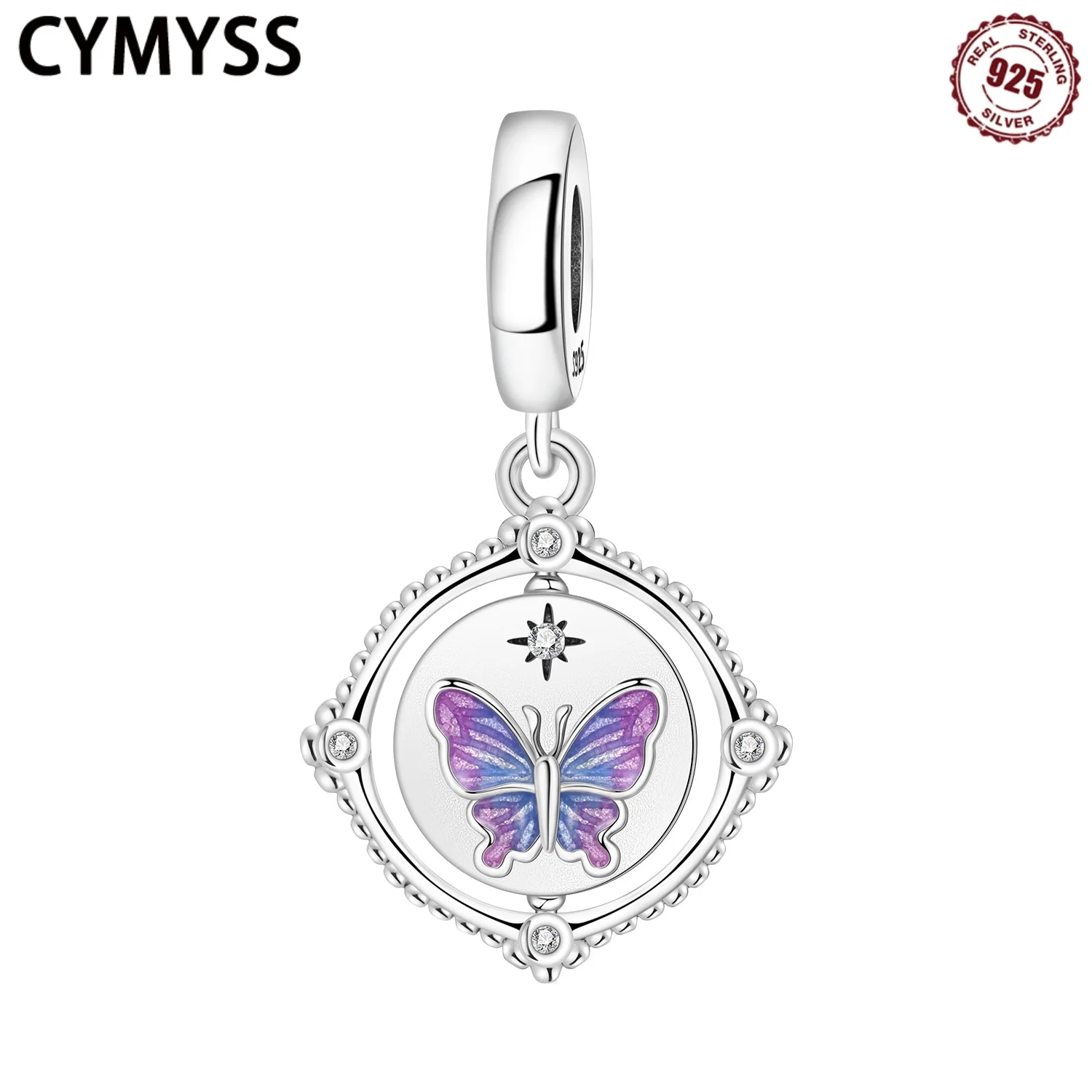 CYMYSS 2025 New 925 Sterling Silver Turnable Vintage Butterfly Zircon Pendant Boutique Birthday Party Jewelry Gift Women Pendant
CYMYSS 2025 New 925 Sterling Silver Turnable Vintage Butterfly Zircon Pendant Boutique Birthday Party Jewelry Gift Women Pendant