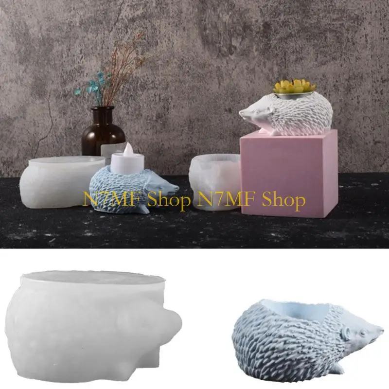 N7MF Epoxy Resin Hedgehog Mold For Candlesticks Sturdy Silicone Animal Casting Mould Crafting And Storage
N7MF Epoxy Resin Hedgehog Mold For Candlesticks Sturdy Silicone Animal Casting Mould Crafting And Storage