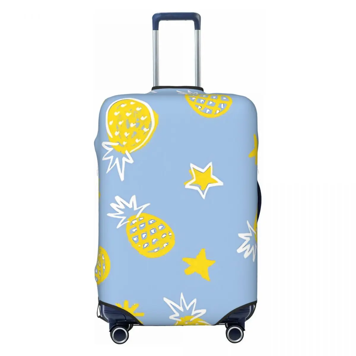 Tropical Pineapple Suitcase Cover Flight Practical Luggage Supplies Travel Protector
Tropical Pineapple Suitcase Cover Flight Practical Luggage Supplies Travel Protector