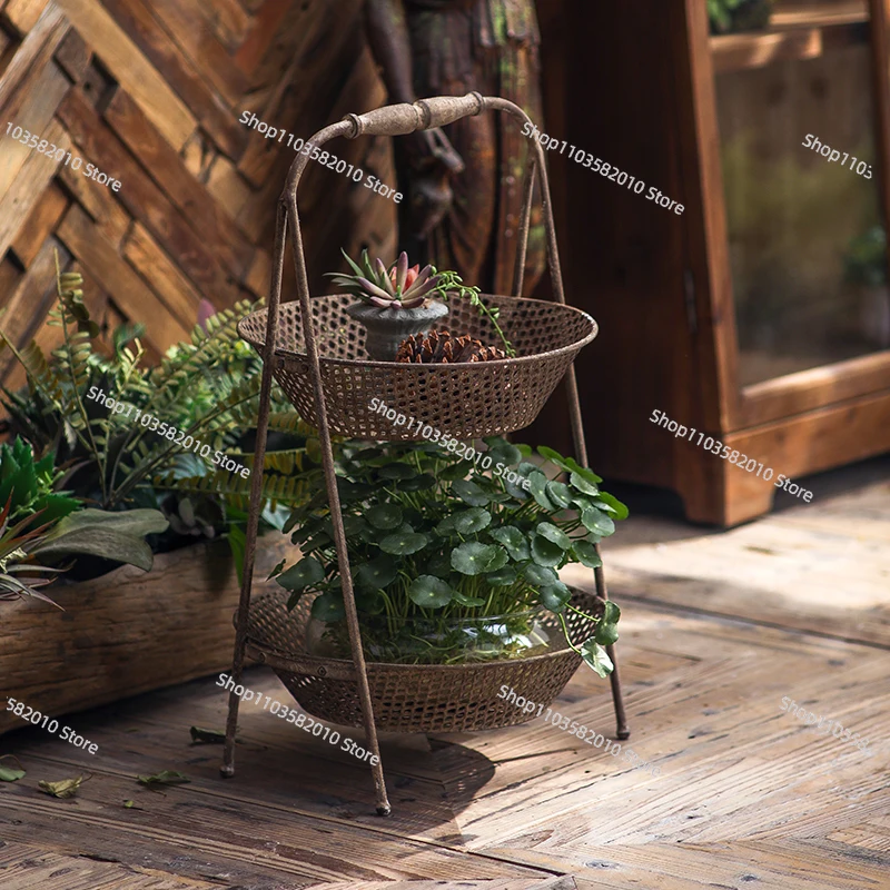 Vintage Gold Iron Flower Pot Stand, Indoor Metal Plant Rack for Home Decoration
Vintage Gold Iron Flower Pot Stand, Indoor Metal Plant Rack for Home Decoration