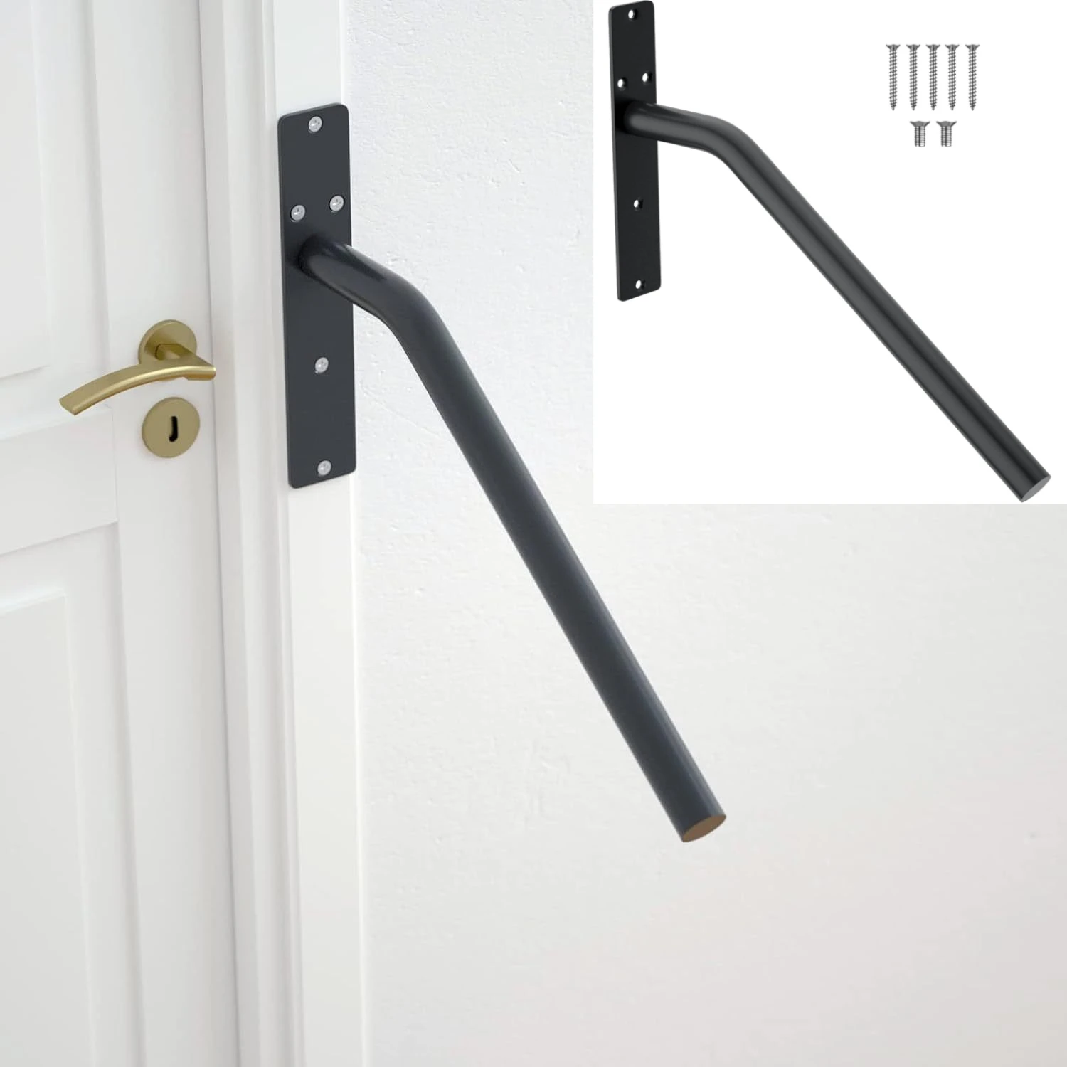 Handrails for Outdoor Steps Wall Mount Handrail Stainless Steel Steps Stairs Anti-Slip Hand Rail Grab Bars for Indoor Garage
Handrails for Outdoor Steps Wall Mount Handrail Stainless Steel Steps Stairs Anti-Slip Hand Rail Grab Bars for Indoor Garage