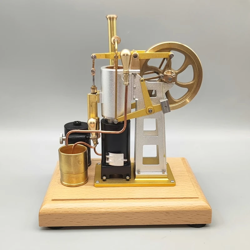R02 1:12 Brass Stirling Engine Model Pump Temperature Difference Heat Power Engine Model Toy
R02 1:12 Brass Stirling Engine Model Pump Temperature Difference Heat Power Engine Model Toy