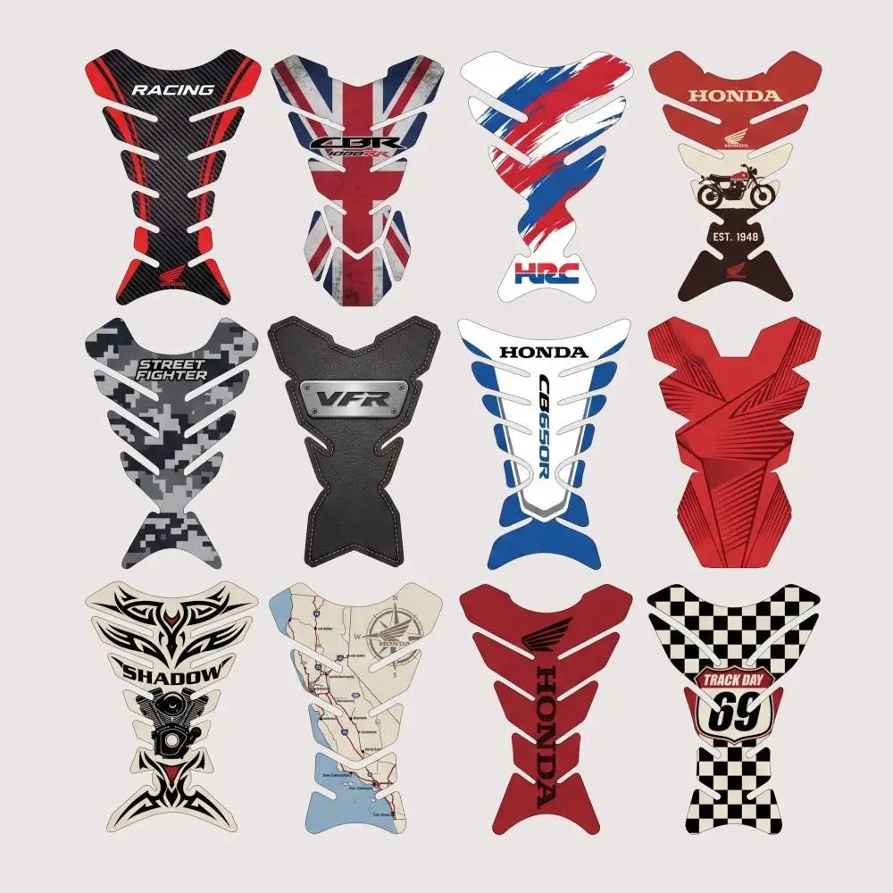 FOR HONDA CB CBR Motorcycle PVC Tank Pad Tank Cap Racing Sticker Universal Waterproof Reflective 3M pvc
FOR HONDA CB CBR Motorcycle PVC Tank Pad Tank Cap Racing Sticker Universal Waterproof Reflective 3M pvc