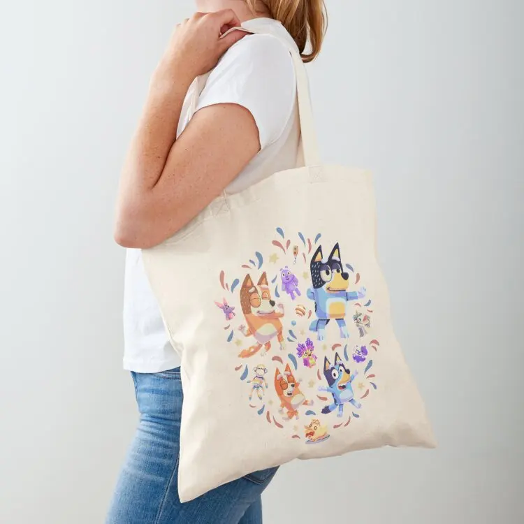 Dance Mode Bingo Bandit Chilli Heeler Tote Bag reusable shopping bags handbag eco bag folding Cloth bag
Dance Mode Bingo Bandit Chilli Heeler Tote Bag reusable shopping bags handbag eco bag folding Cloth bag