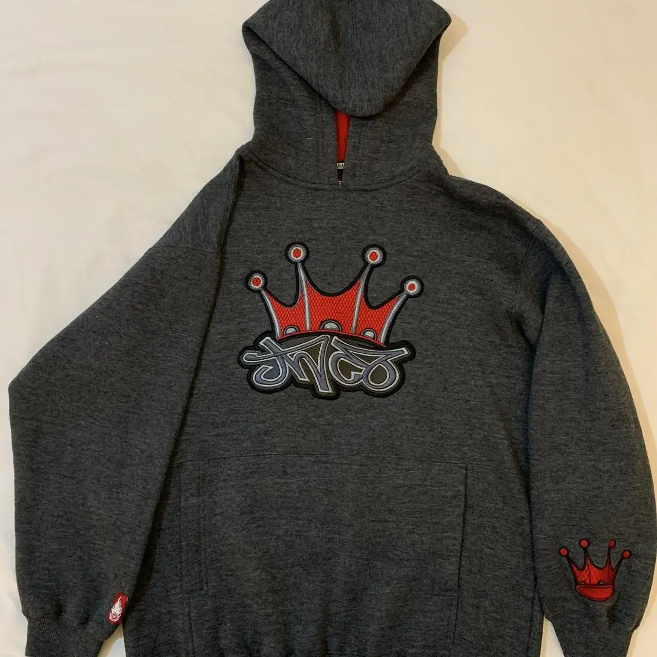Hip Hop Letter Graphic Embroidered Retro JNCO Hoodie Y2K Oversized Hoodie Mens Womens New Gothic Pullover Hoodie Clothing
Hip Hop Letter Graphic Embroidered Retro JNCO Hoodie Y2K Oversized Hoodie Mens Womens New Gothic Pullover Hoodie Clothing
