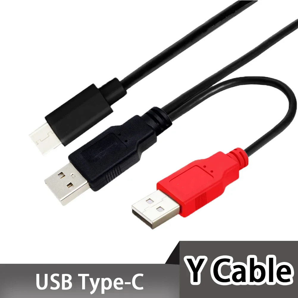 Кабель USB 2.0 «папа» и USB 2.0 с двойным питанием для передачи данных Y к USB-C типа C для ноутбуков и жесткого диска
Кабель USB 2.0 «папа» и USB 2.0 с двойным питанием для передачи данных Y к USB-C типа C для ноутбуков и жесткого диска