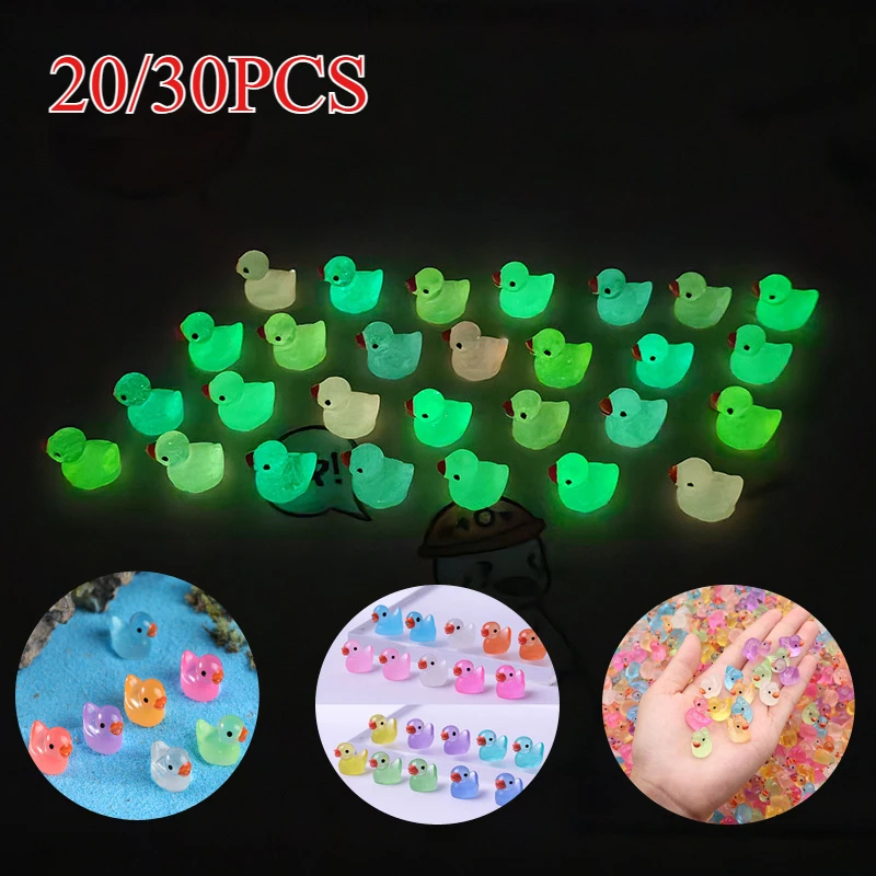 Luminous Mini Ducks Moss and Microlandscape Miniature Duck Figurines Fairy Garden Accessories Home Decor Glow in the Dark 20 Pcs
Luminous Mini Ducks Moss and Microlandscape Miniature Duck Figurines Fairy Garden Accessories Home Decor Glow in the Dark 20 Pcs