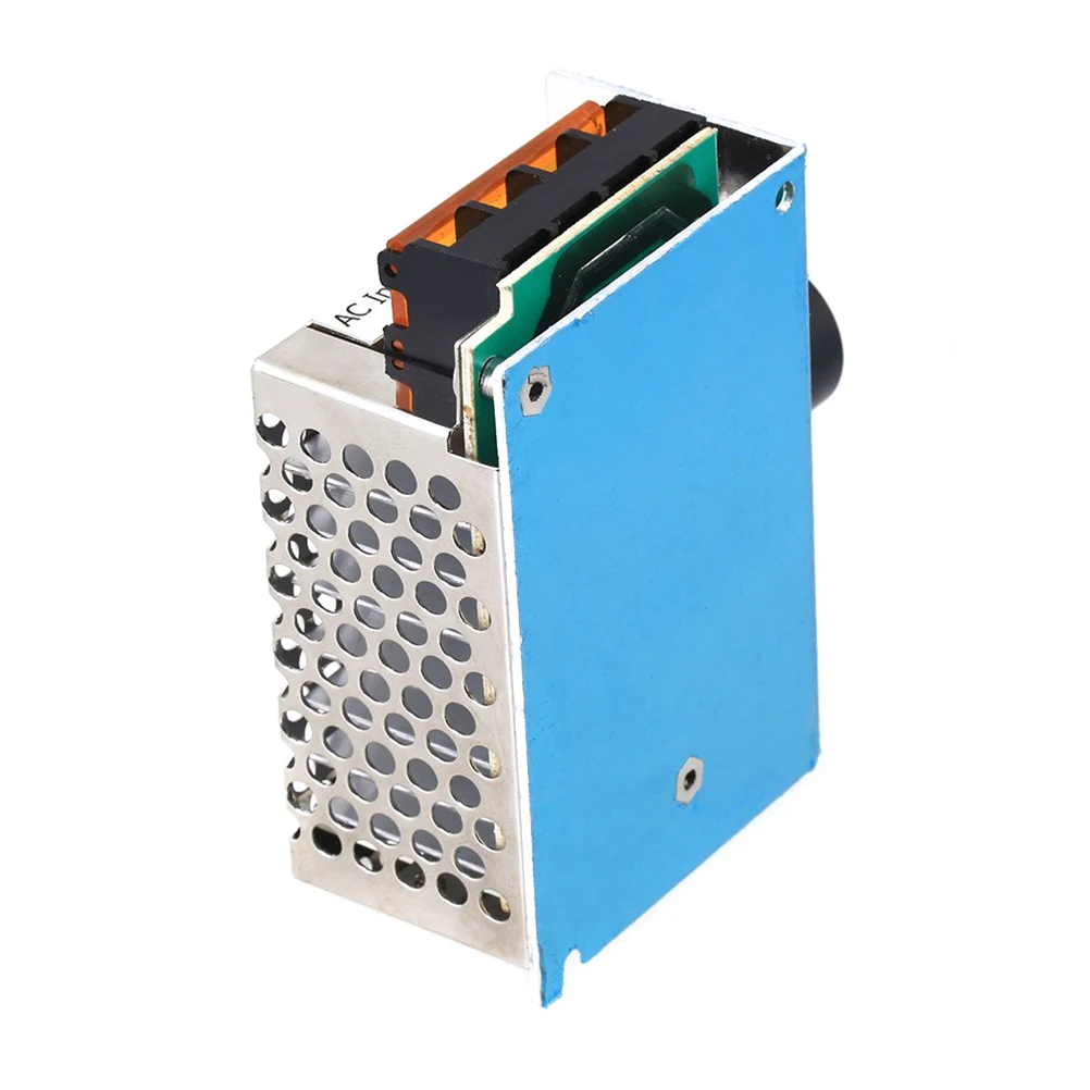 4000W 220V Electronic Voltage Regulator Controller 0-220V Adjustable Electric Furnace Water Heater Lamp Motor Iron Durable
4000W 220V Electronic Voltage Regulator Controller 0-220V Adjustable Electric Furnace Water Heater Lamp Motor Iron Durable